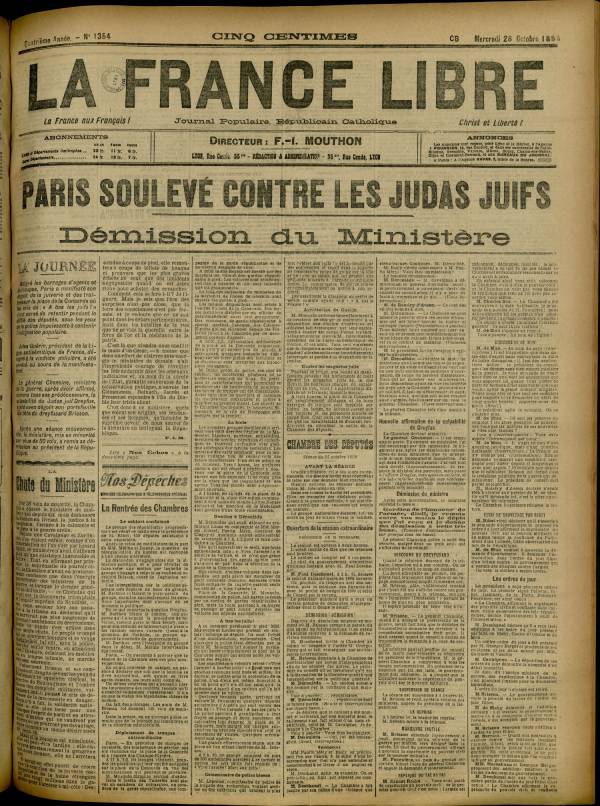
						Affichage en mode lecture de la page
					