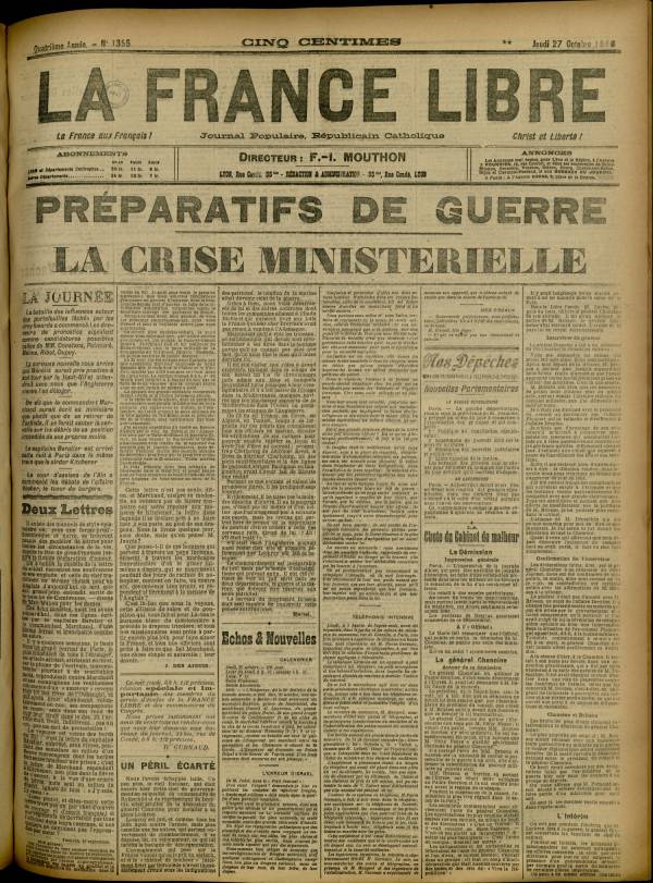 
						Affichage en mode lecture de la page
					