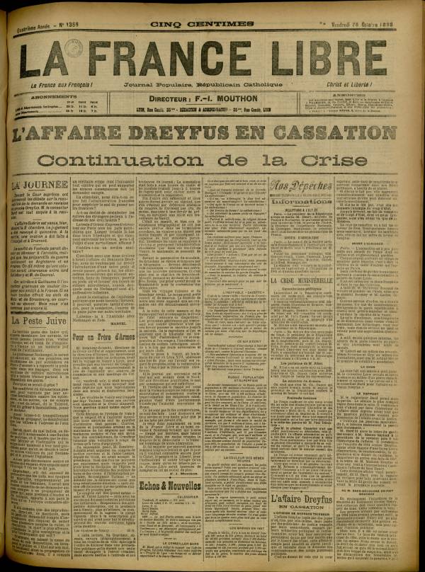 
						Affichage en mode lecture de la page
					