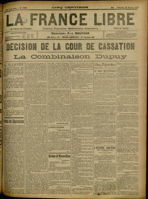 
						Affichage en mode lecture de la page
					