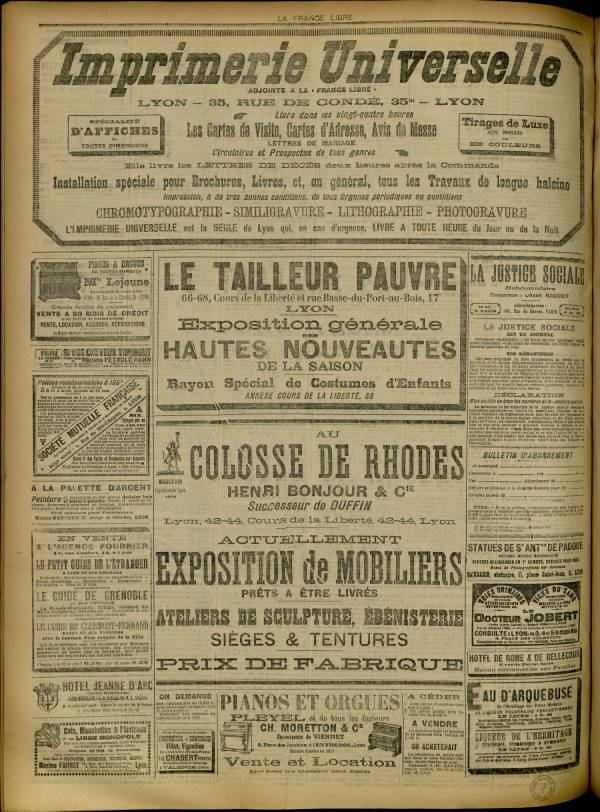 
						Affichage en mode lecture de la page
					
