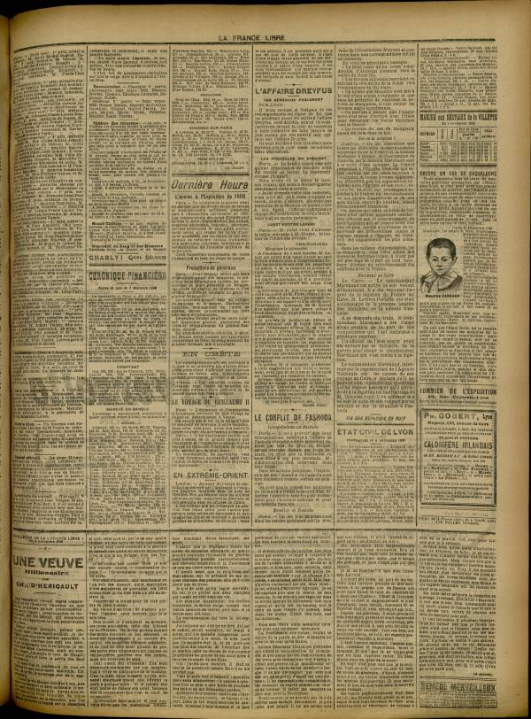 
						Affichage en mode lecture de la page
					