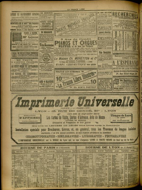 
						Affichage en mode lecture de la page
					