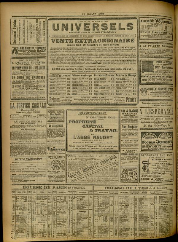 
						Affichage en mode lecture de la page
					