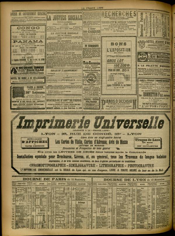 
						Affichage en mode lecture de la page
					