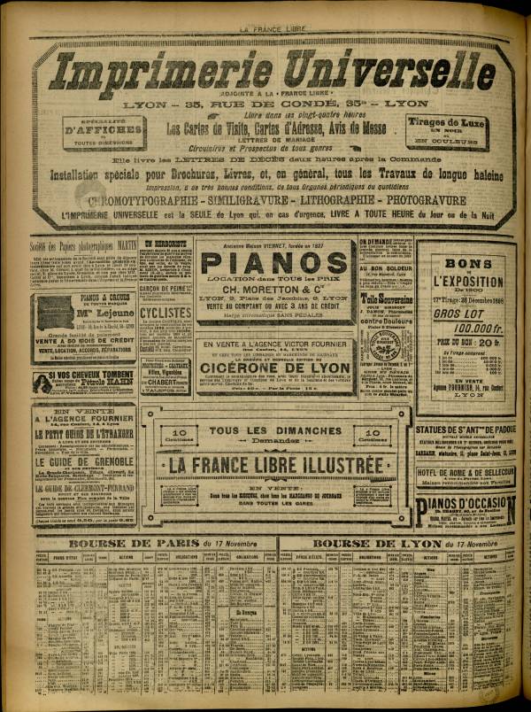 
						Affichage en mode lecture de la page
					