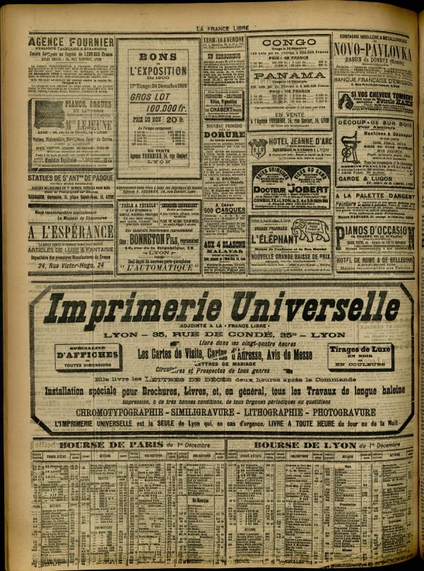 
						Affichage en mode lecture de la page
					