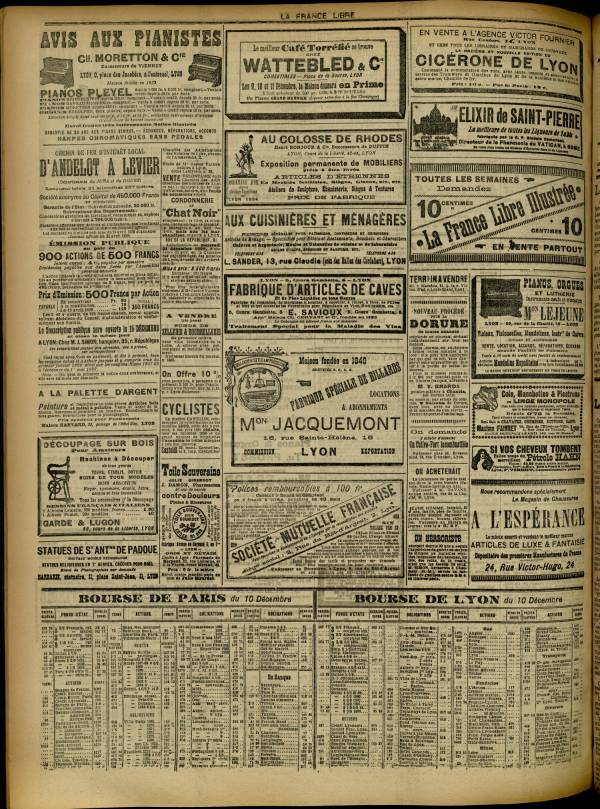 
						Affichage en mode lecture de la page
					