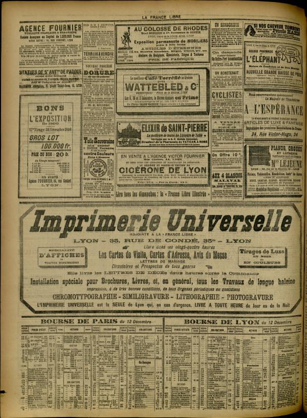 
						Affichage en mode lecture de la page
					