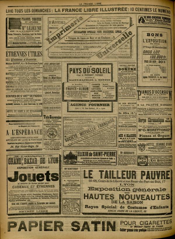
						Affichage en mode lecture de la page
					