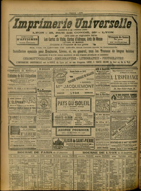 
						Affichage en mode lecture de la page
					