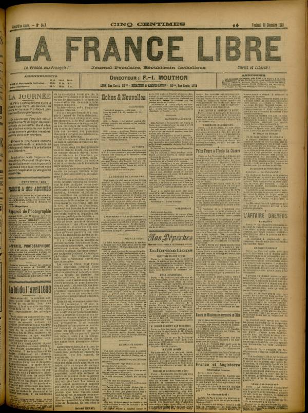 
						Affichage en mode lecture de la page
					