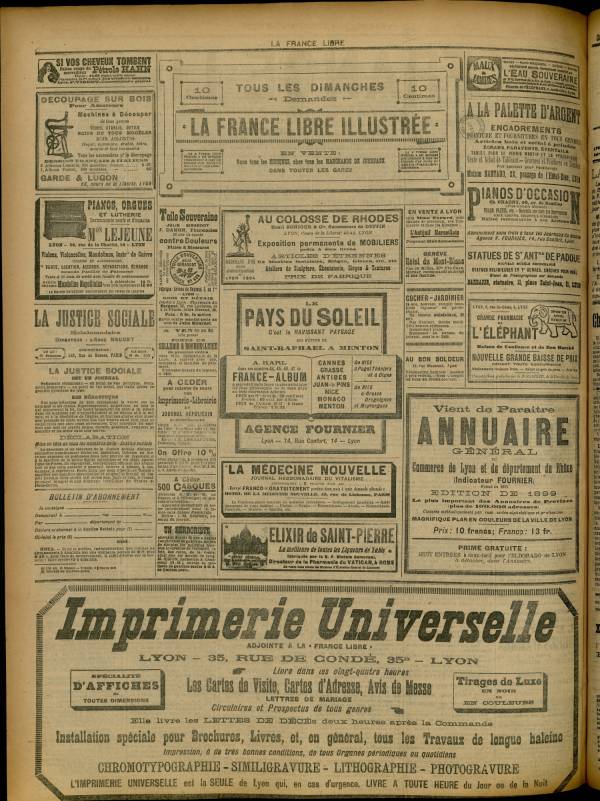
						Affichage en mode lecture de la page
					