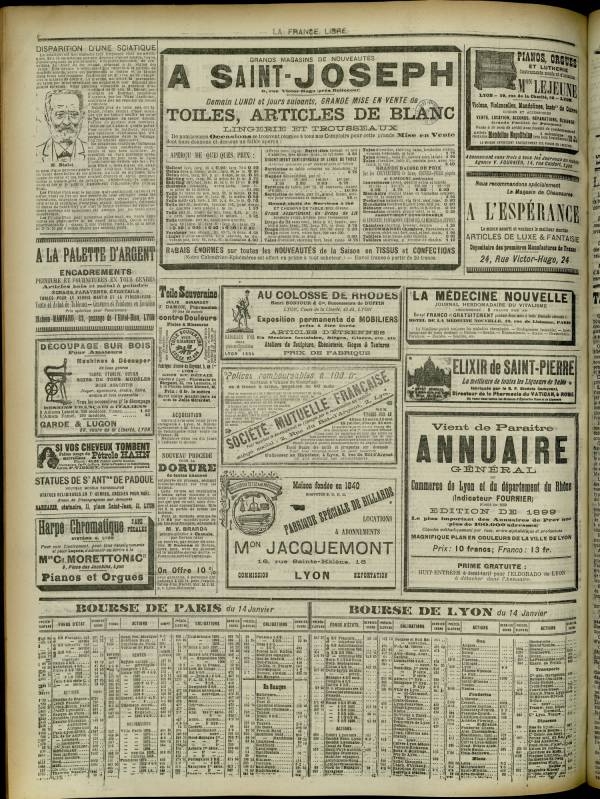 
						Affichage en mode lecture de la page
					