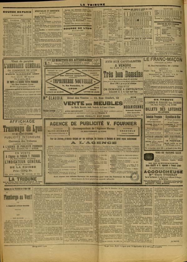 
						Affichage en mode lecture de la page
					