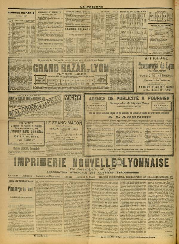 
						Affichage en mode lecture de la page
					