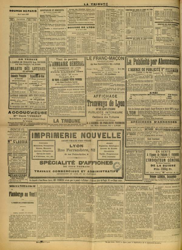 
						Affichage en mode lecture de la page
					