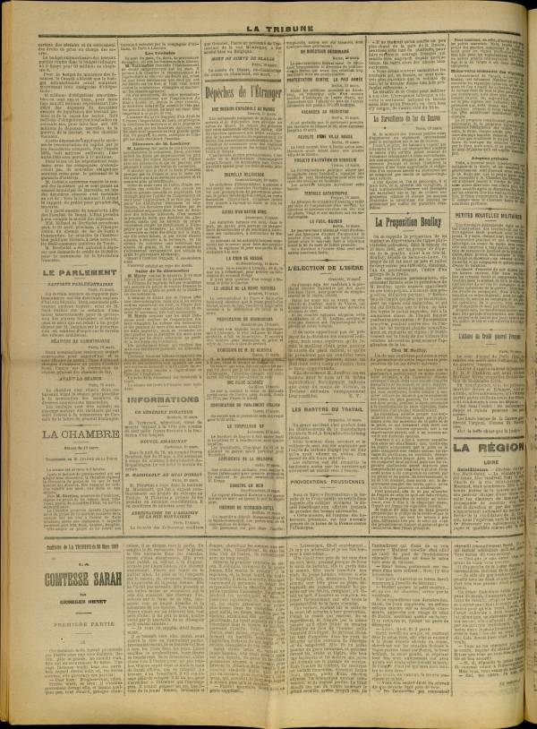 
						Affichage en mode lecture de la page
					