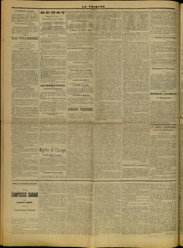 
						Affichage en mode lecture de la page
					