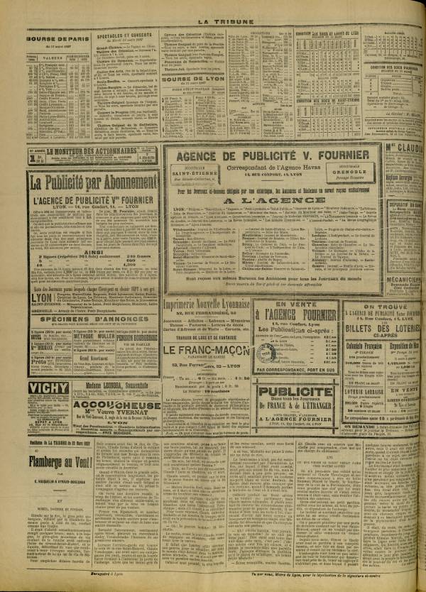 
						Affichage en mode lecture de la page
					