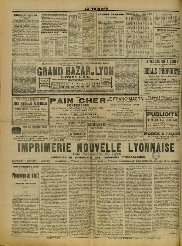 
						Affichage en mode lecture de la page
					
