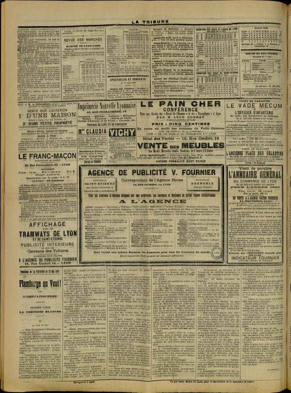 
						Affichage en mode lecture de la page
					