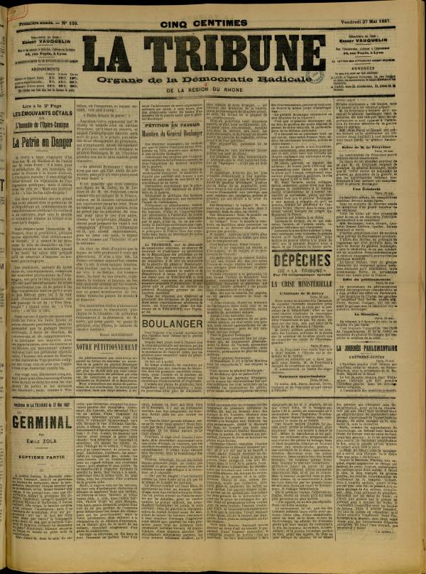 
						Affichage en mode lecture de la page
					
