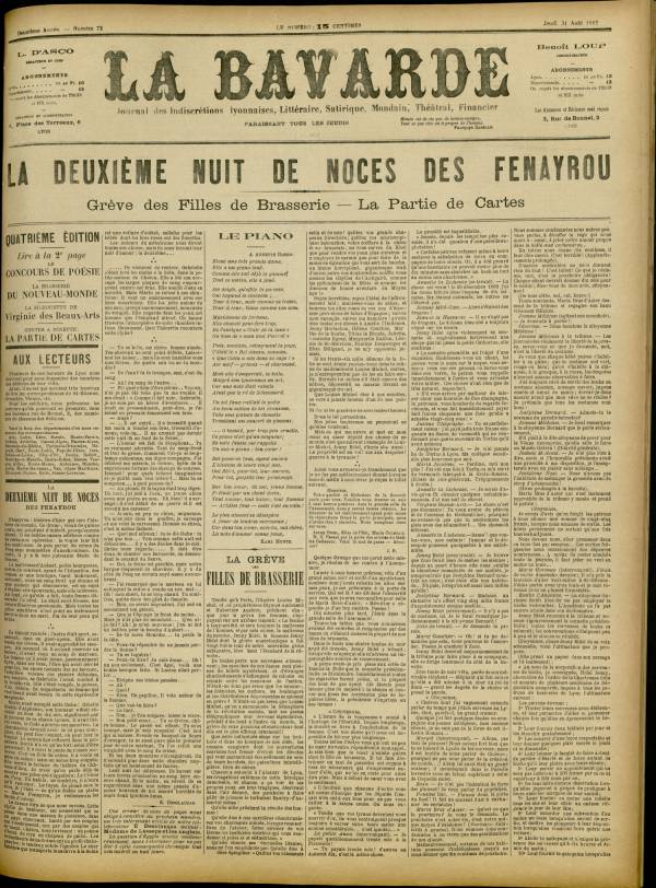 
						Affichage en mode lecture de la page
					