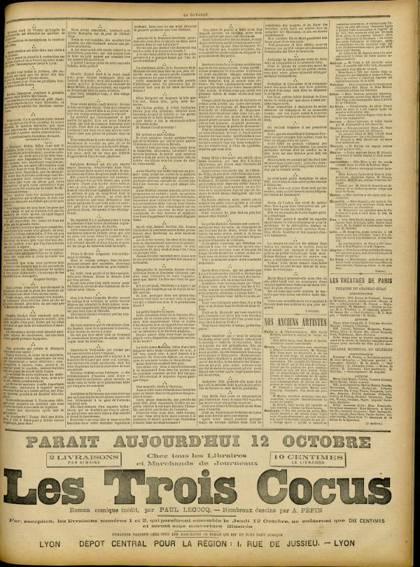 
						Affichage en mode lecture de la page
					