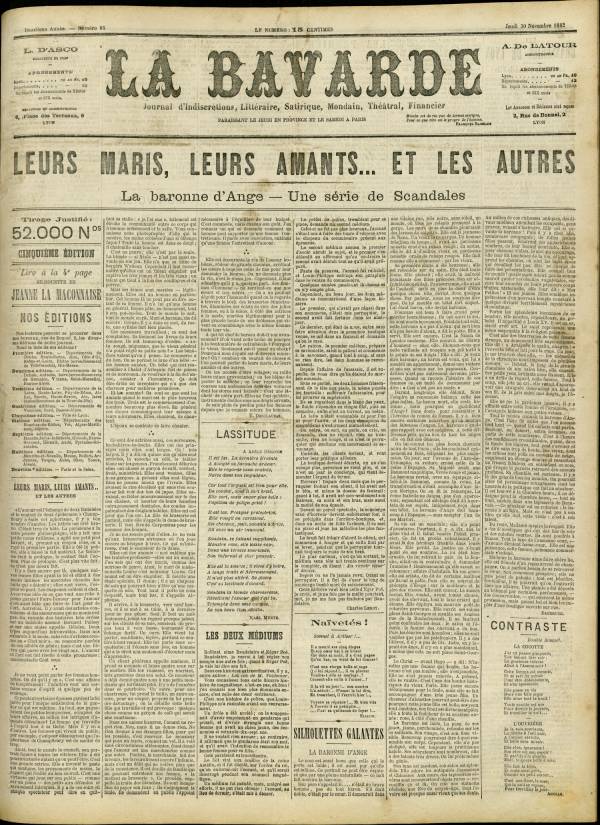 
						Affichage en mode lecture de la page
					