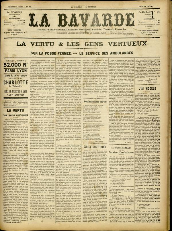 
						Affichage en mode lecture de la page
					