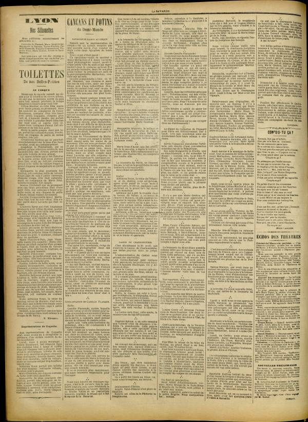 
						Affichage en mode lecture de la page
					