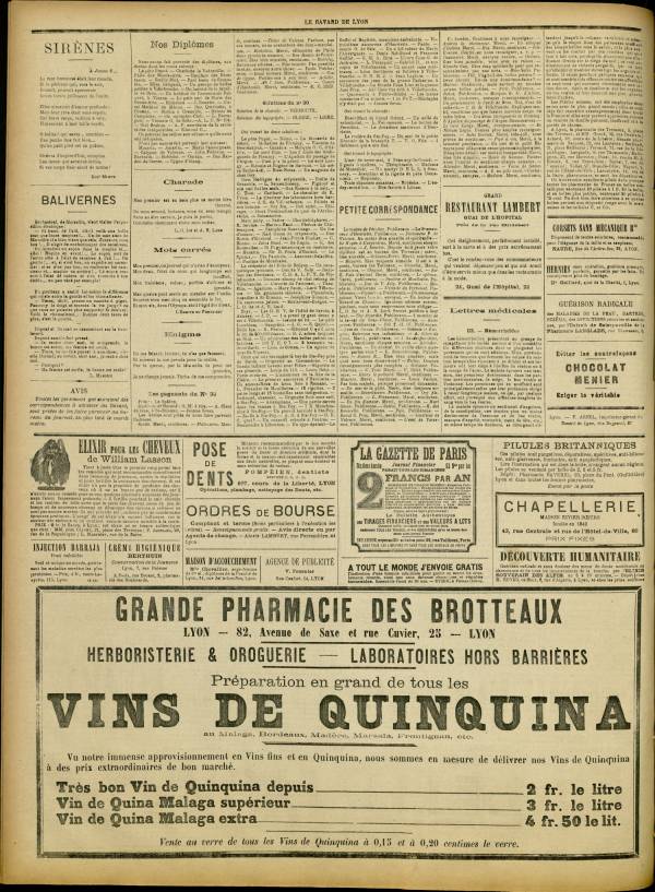 
						Affichage en mode lecture de la page
					