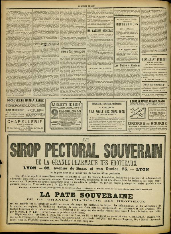
						Affichage en mode lecture de la page
					