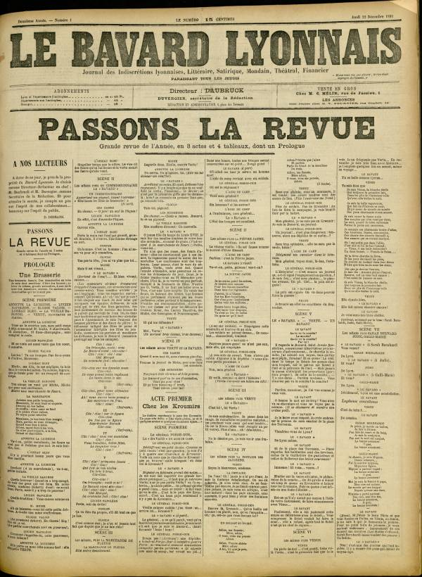 
						Affichage en mode lecture de la page
					