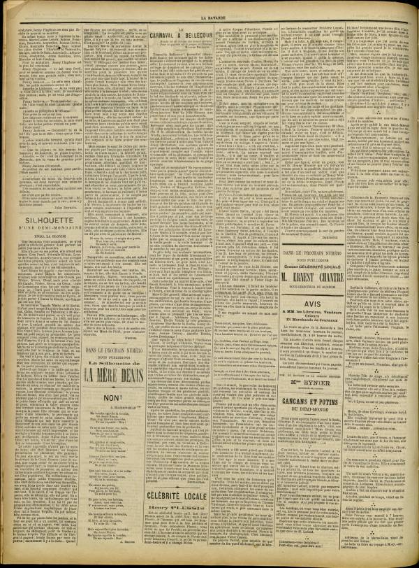 
						Affichage en mode lecture de la page
					