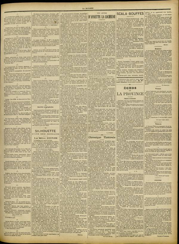 
						Affichage en mode lecture de la page
					