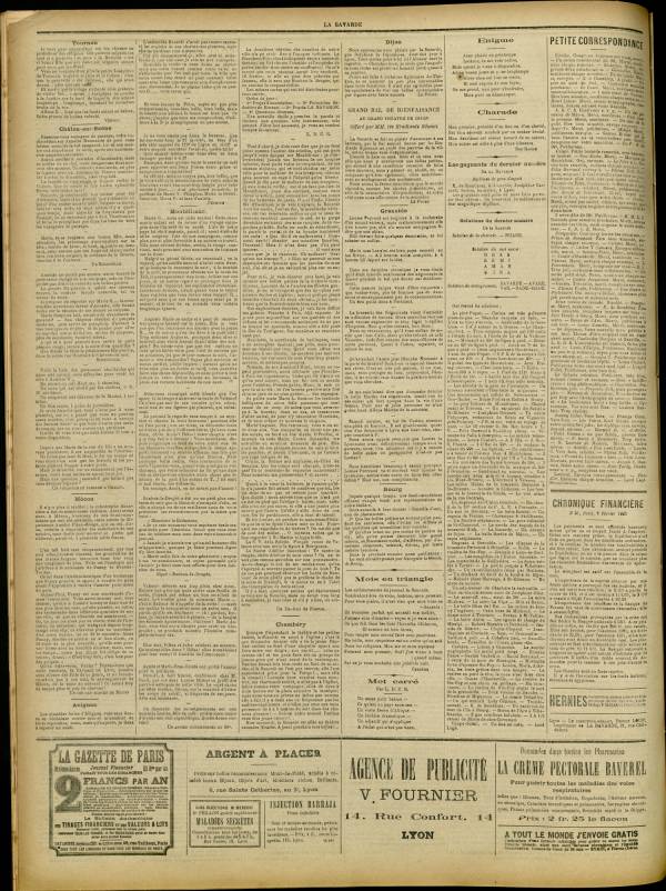 
						Affichage en mode lecture de la page
					