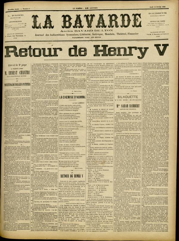 
						Affichage en mode lecture de la page
					