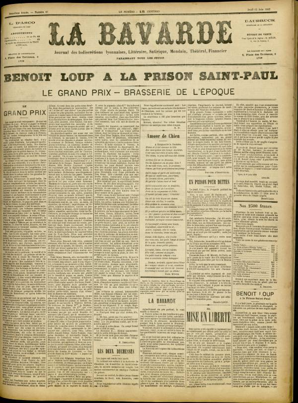 
						Affichage en mode lecture de la page
					