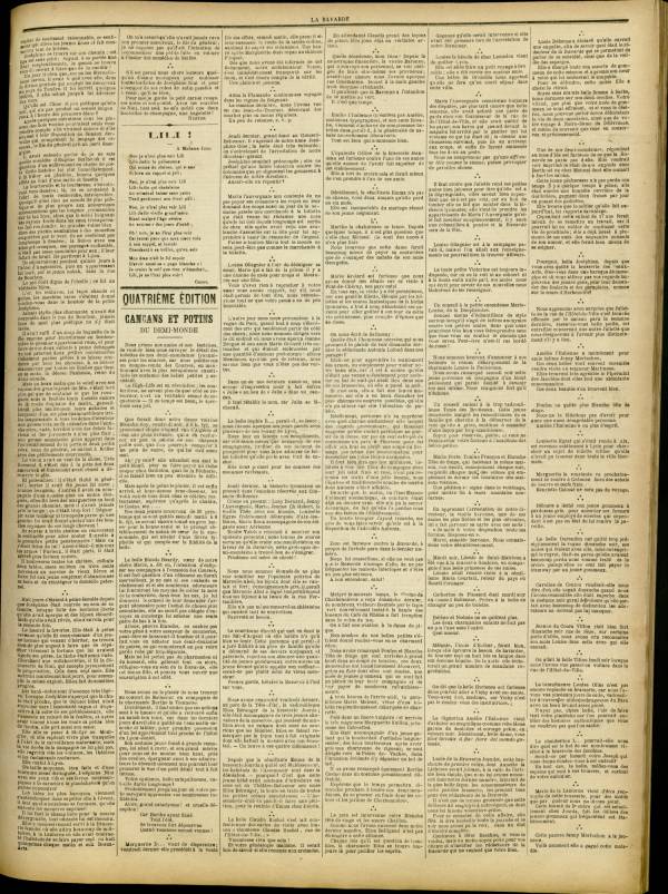 
						Affichage en mode lecture de la page
					