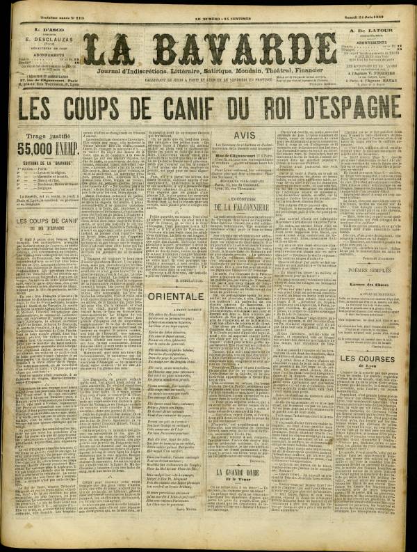 
						Affichage en mode lecture de la page
					