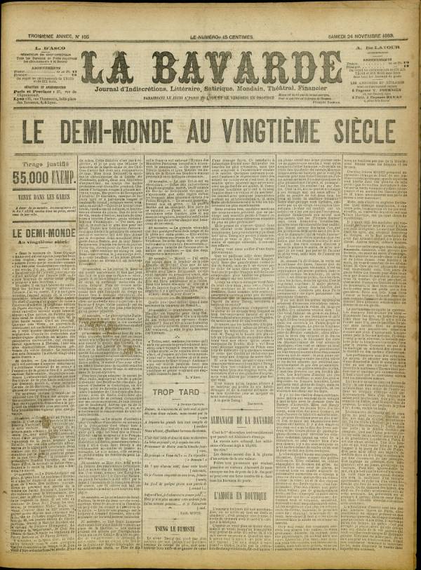 
						Affichage en mode lecture de la page
					
