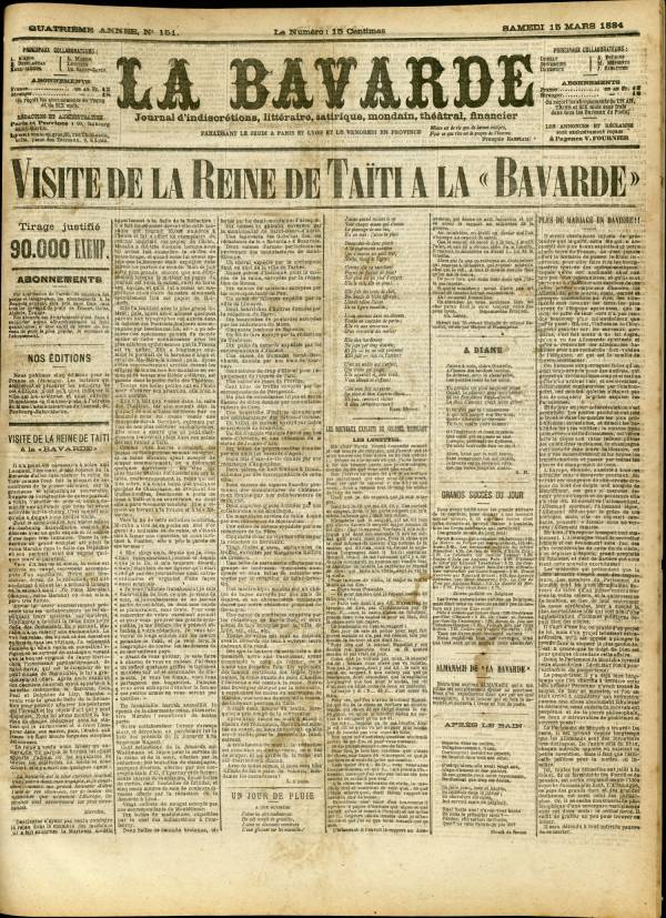 
						Affichage en mode lecture de la page
					