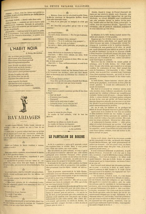 
						Affichage en mode lecture de la page
					