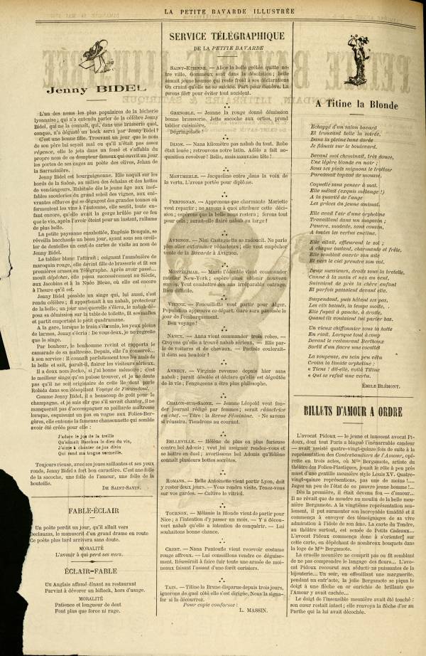 
						Affichage en mode lecture de la page
					