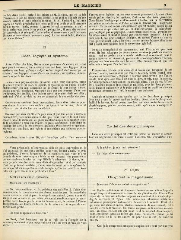 
						Affichage en mode lecture de la page
					