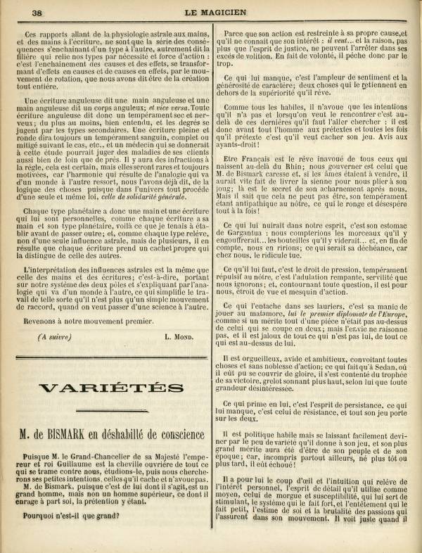 
						Affichage en mode lecture de la page
					