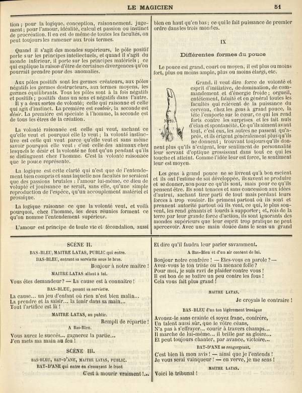 
						Affichage en mode lecture de la page
					