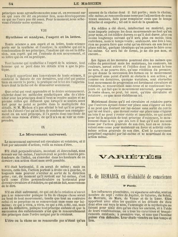 
						Affichage en mode lecture de la page
					